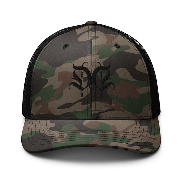 Camouflage Logo trucker hat