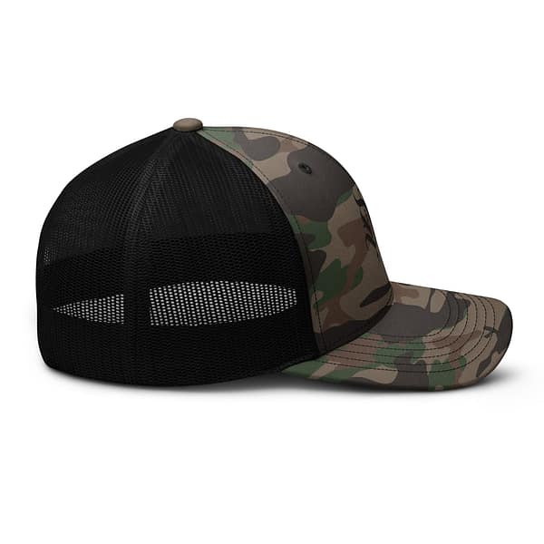 Camouflage Logo trucker hat - Image 6