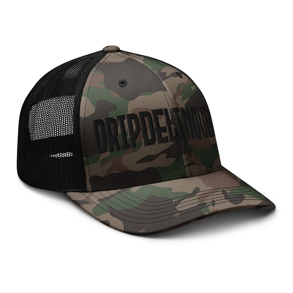 Camouflage Namesake trucker hat - Image 4