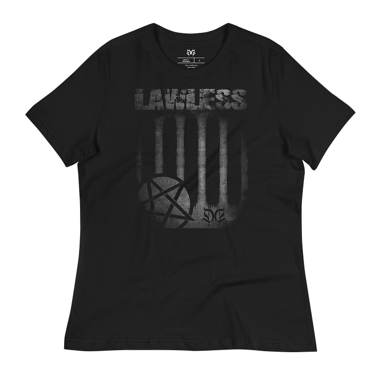 Women's Lawless Distressed Tshirt