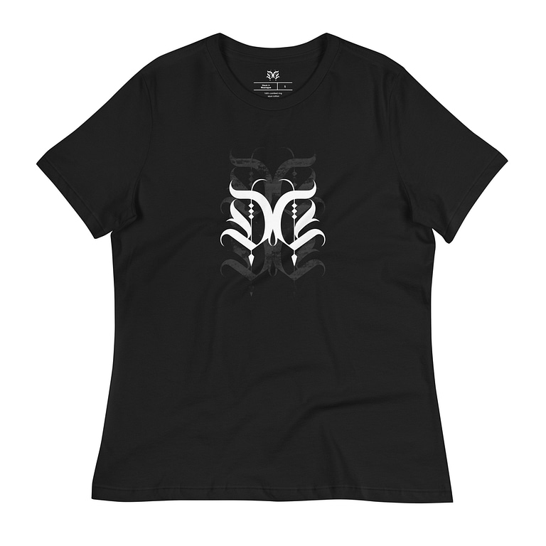 Women's Distressed Logo Tshirt